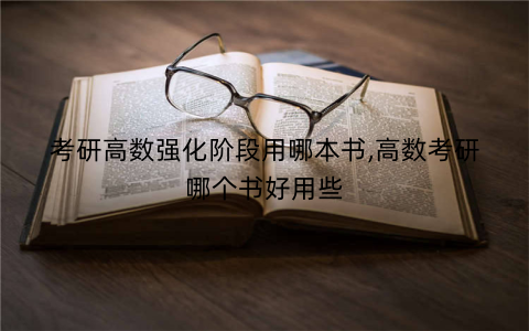 考研高数强化阶段用哪本书,高数考研哪个书好用些