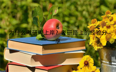 为什么考研叫上岸？考研路上的经验分享