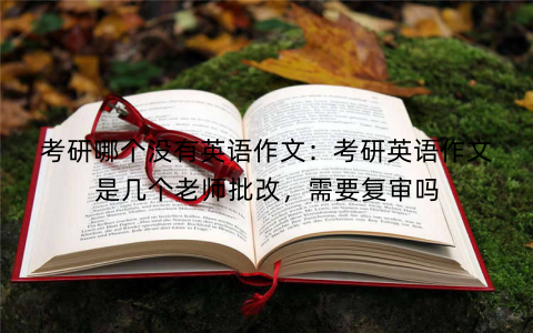考研哪个没有英语作文：考研英语作文是几个老师批改，需要复审吗